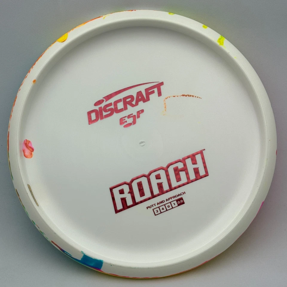 Discraft ESP Roach dyed 173-174g disc golf putt & approach Madhatter swirl dye - Image 4 of 4