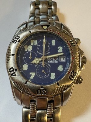 Sector 950 No Limits Herren Armbanduhr, keine Titan, aber mit Quartzwerk Chrono