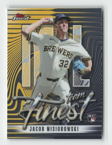 2026 Topps Finest Jacob Misiorowski Base (RAW)