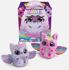 Hatchimals Alive, Mystery Hatch Pufficorn, Surprise Interactive Toy  Egg