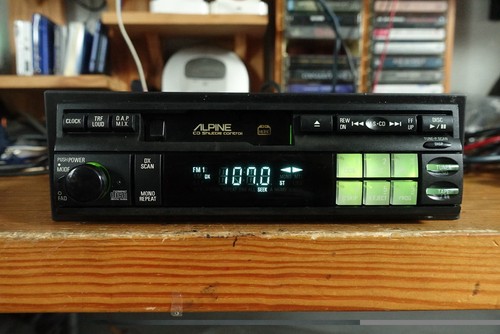Alpine 7294. Cassette/Fm108/Aux-Bluetooth. Classic 6 Chicklet Style. | eBay