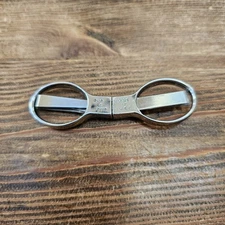 SLIP-N-SNIP Fold Scissors Vintage Folding Made In USA Pocket Scissor 