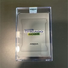 ARENA CLUB 2026 National Chicago Clear Display Case 1-Card 35pt Vertical