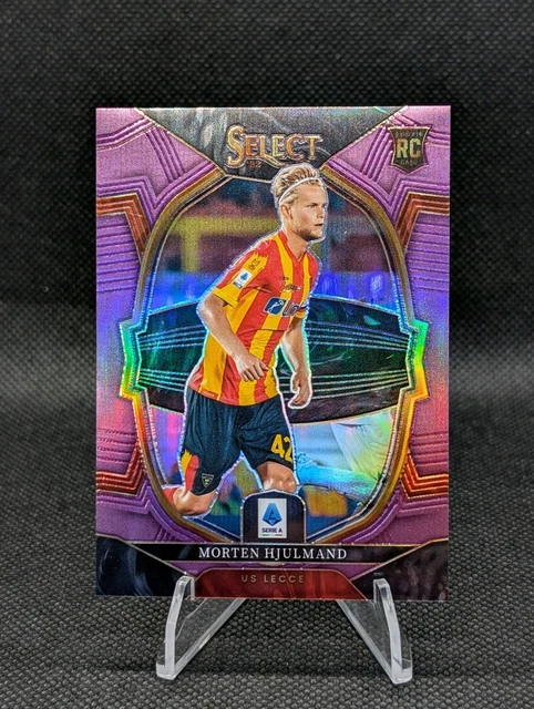 2022-23 Panini Select Serie A Terrace Prizm /49 Morten Hjulmand #54 Rookie RC