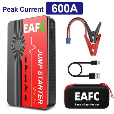 #ad Car Jump Starter Portable 12V 600A Engine Starting Device Petrol Diesel Booster $34.99