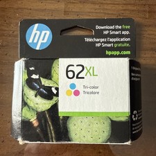 HP 62XL Tri-Color Genuine Ink Cartridges 1 Pack Inkjet C2P07AN