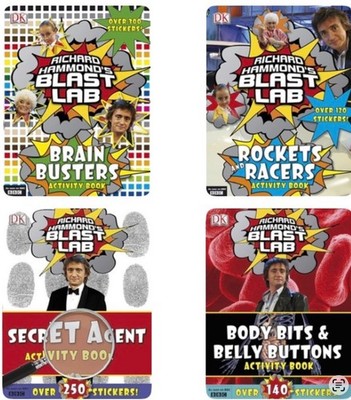 NEW - set of 4 BLAST LAB Richard Hammond BRAIN BUSTERS BODY BITS