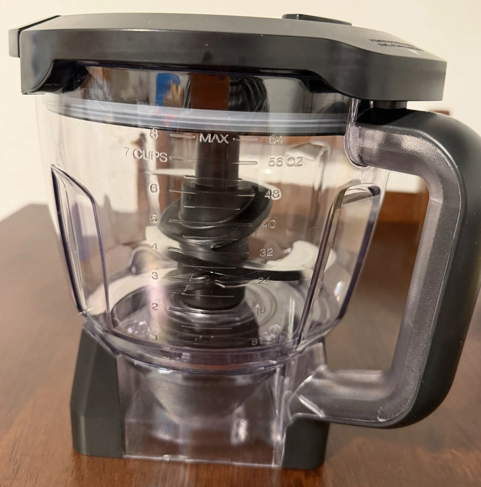 Ninja Blender Food Processor Bowl Lid Steel Blade 64 oz 8 Cup