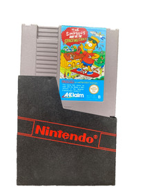 The Simpsons Bart vs. The Space Mutants  NINTENDO NES - FRA