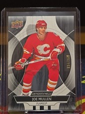 2024-25 24-25 ENGRAINED ICONS HOCKEY EBONY JOE MULLEN CALGARY FLAMES 114/199