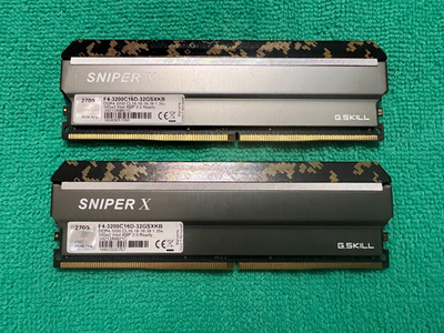 G.SKILL Sniper X  32GB  (2 x 16GB) DD4 3200 ,ORIGINAL