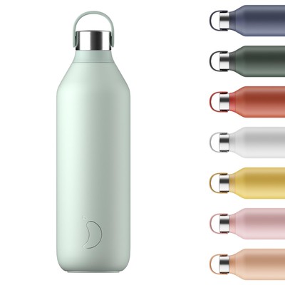 Chilly's Serie 2 Trinkflasche - Edelstahl Thermoflaschen mit Doppel