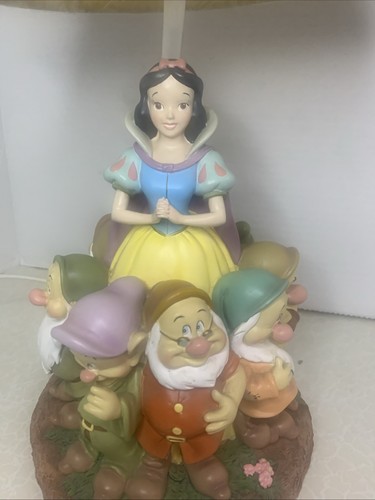 Disney Snow White and The Seven Dwarfs Lamps. Original Shade - Picture 2 of 11