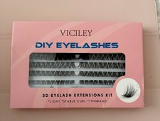 VICILEY DIY EYELASHES 3D Eyelash Extension Kit Cluster Lashes