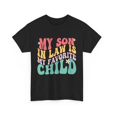 Funny Son In Law T-Shirt Men Women Unisex