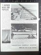 1961 SHORT FEATURES on 55 Chris Craft Constellation yacht & Redondo King Harbor