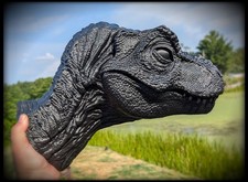 Jurassic Park The Lost World Jr T Rex Life Size Head Bust Prop Replica Unpainted