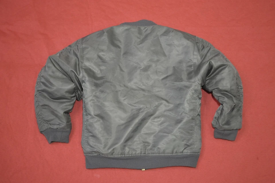 Jaqueta de voo Rothco MA-1 Flyers bombardeiro intermediário tamanho infantil GG - Imagem 3 de 4