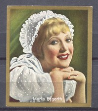 Marta Eggerth Vintage Movie Star Cigarette Trading Card Constantin No.65