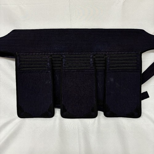 【T1】 Kendo Tare Bogu Stitch width 6mm Japanese Martial Armor Used / From Japan