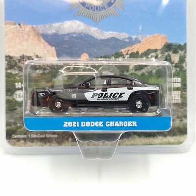 GREENLIGHT 2021 DODGE CHARGER COLORADO SPRINGS POLICE | eBay
