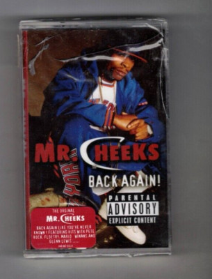 CASSETTE TAPE: MR CHEEKS - Back Again - See description