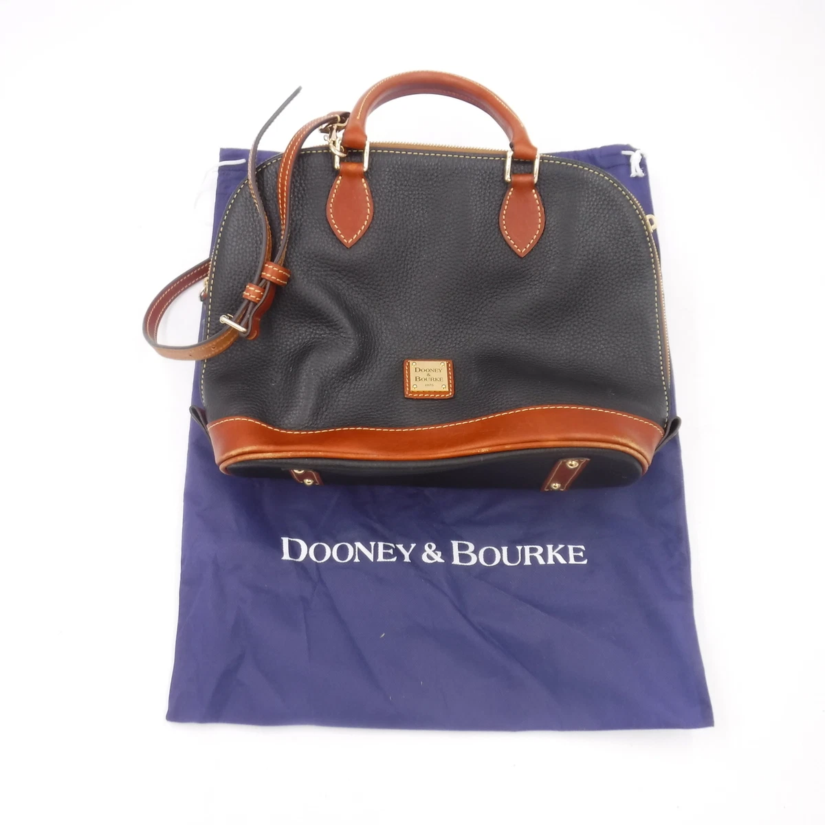 Dooney and bourke pebble online grain zip zip satchel