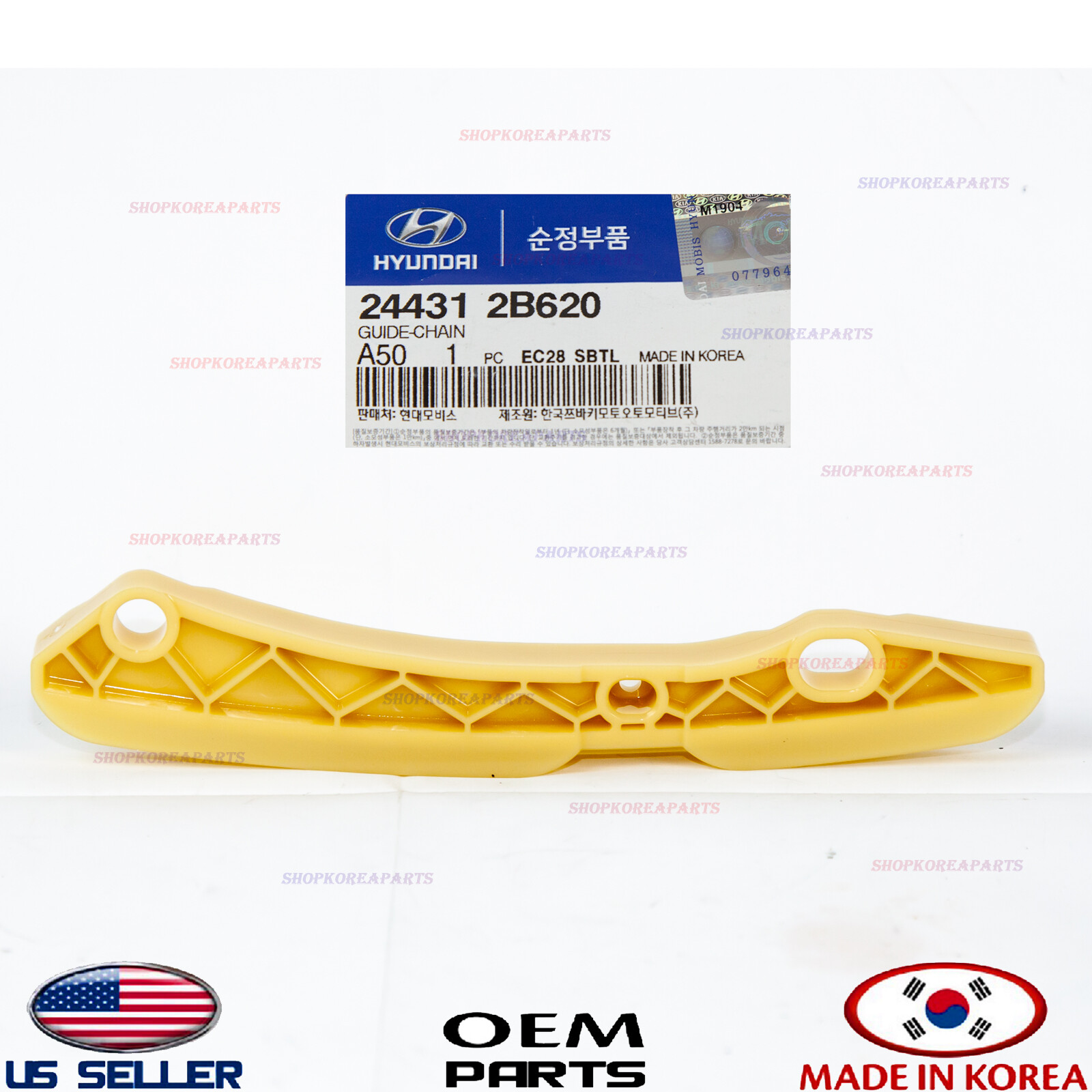 CAM TENSIONER GUIDE GENUINE! FOR VARIOUS HYUNDAI KIA 1.6L 1219