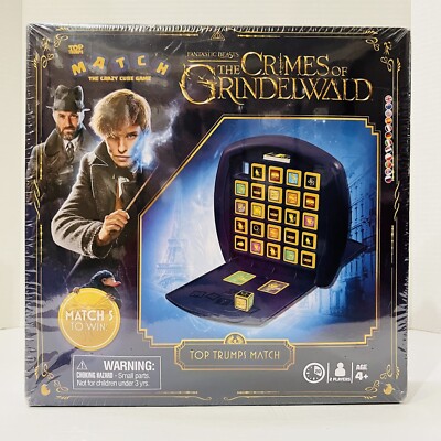 Fantastic Beasts Top Trumps Match Board Game The Crazy Cube Game