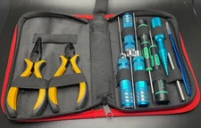 Mini-Z Tool KIt drivers, plyers, scissors, bearing tool, tweezers