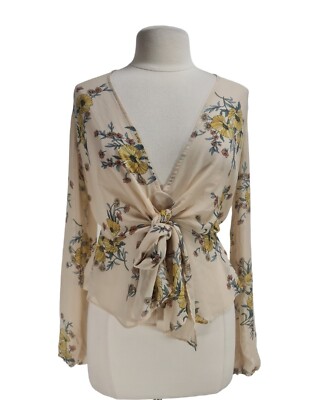 floral chiffon blouse forever 21