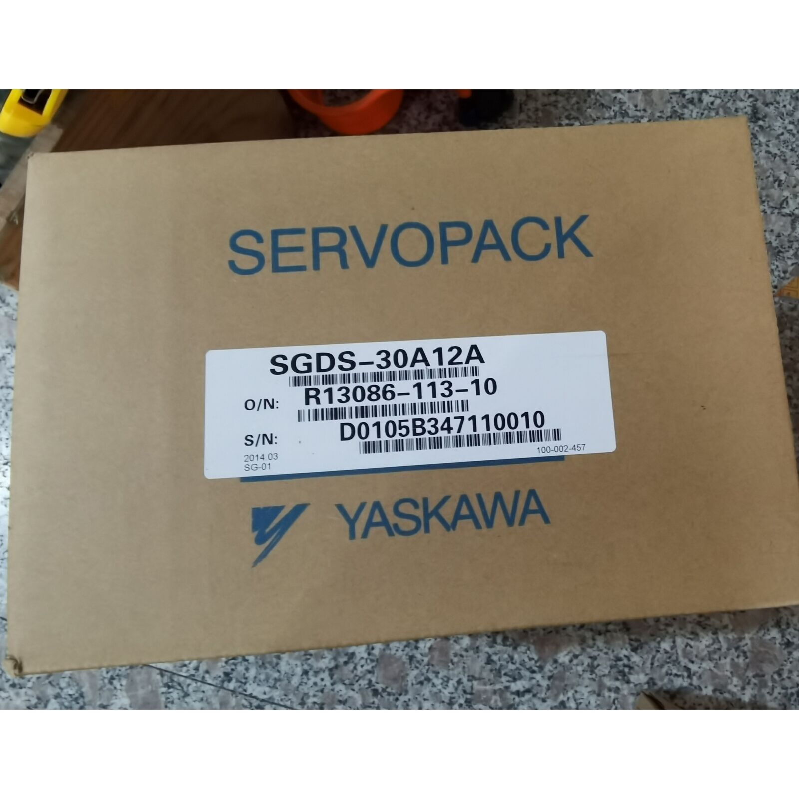 one   new SGDS-30A12A Servo driver in box   #A6-37