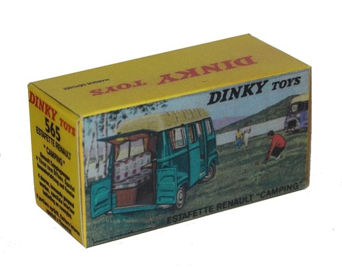 Dinky Toys Renault Estafette Camping Car 1/43 - Miniature Bleu Vintage - Collection