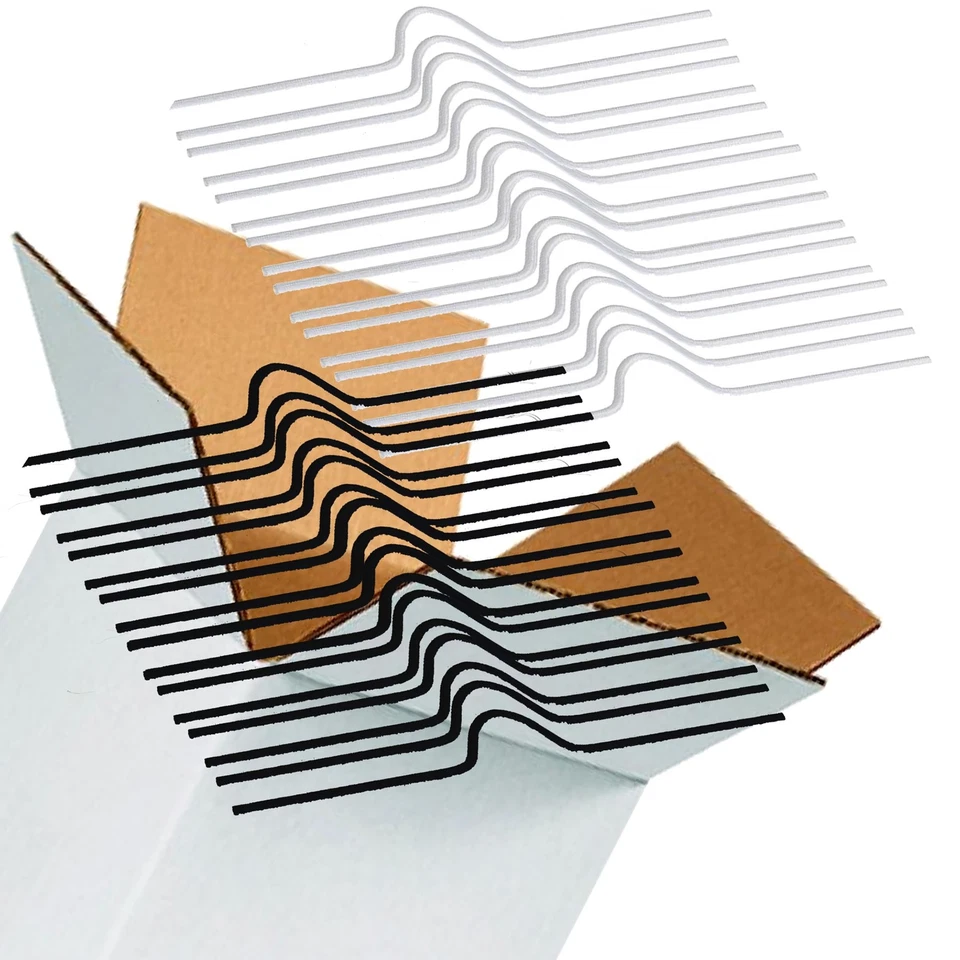 GALAXY PRINT FINISHING Calendar Wire Hangers Hooks Pack x 100 White / Black / Silver / Bronze 200mm