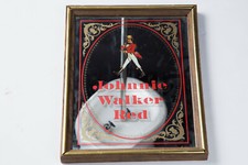 Vintage Johnnie Waker Red Mirror Man Cave