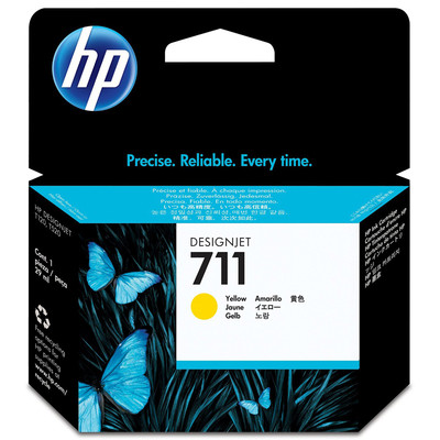 Hewlett Packard NO.711 gelb originale Tintenpatrone 29ml NEU
