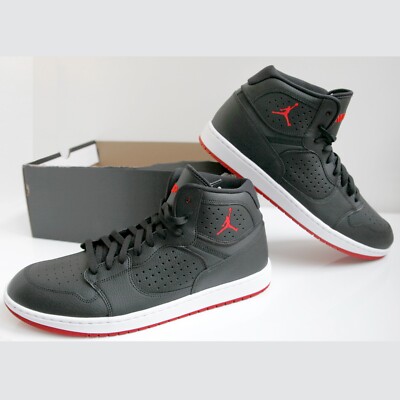 Size 15 - Air Jordan Access Black Gym Red for sale online | eBay