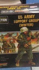 US Army Support Group Winter Bolt Action WWII Warlord Games Models New 
