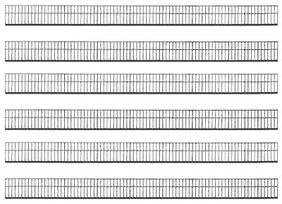 Faller 180413 (6,38 /m) Schutzzaun 133,2 cm lang, 6-teilig, Bausatz NEU