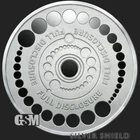 2023 1OZ Full Disclosure Proof - Silver Shield "IN-HAND" Round oNLY 465 MINTED