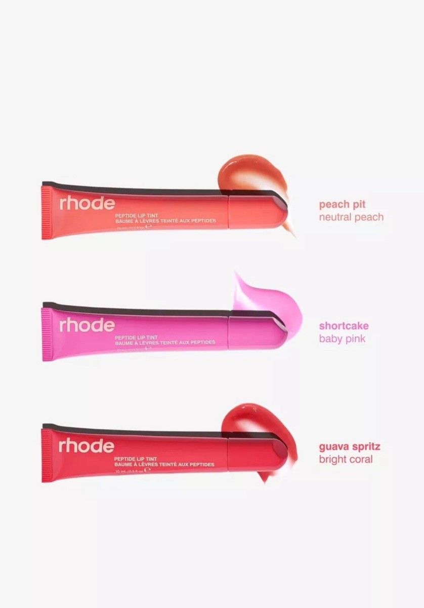 New Rhode Limited Edition Summer Peptide Lip Tints Trio