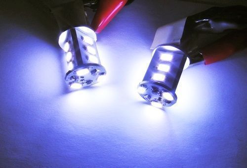 Sell 2P WHITE 1157 BAY15D 68 3528 SMD LED FRONT SIDE MARKER LIGHT BULBS 1016 1034 CC In Walnut - Foto 5