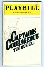 Rare 1999 CAPTAINS COURAGEOUS Manhattan Theatre Club PLAYBILL! Treat Williams!