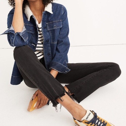 Madewell XL Northward Cropped Army 