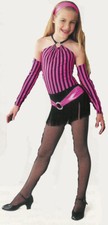 Adult Medium Jazz Tap Dance Costume Fringe Skirt "Big City Thing"