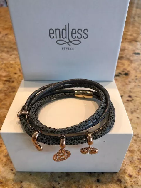 Endless jewelry deals leather bracelet