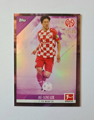 2023-24 Topps Bundesliga Stars Of The Season Jae-Sung Lee /99 1. FSV Mainz 05