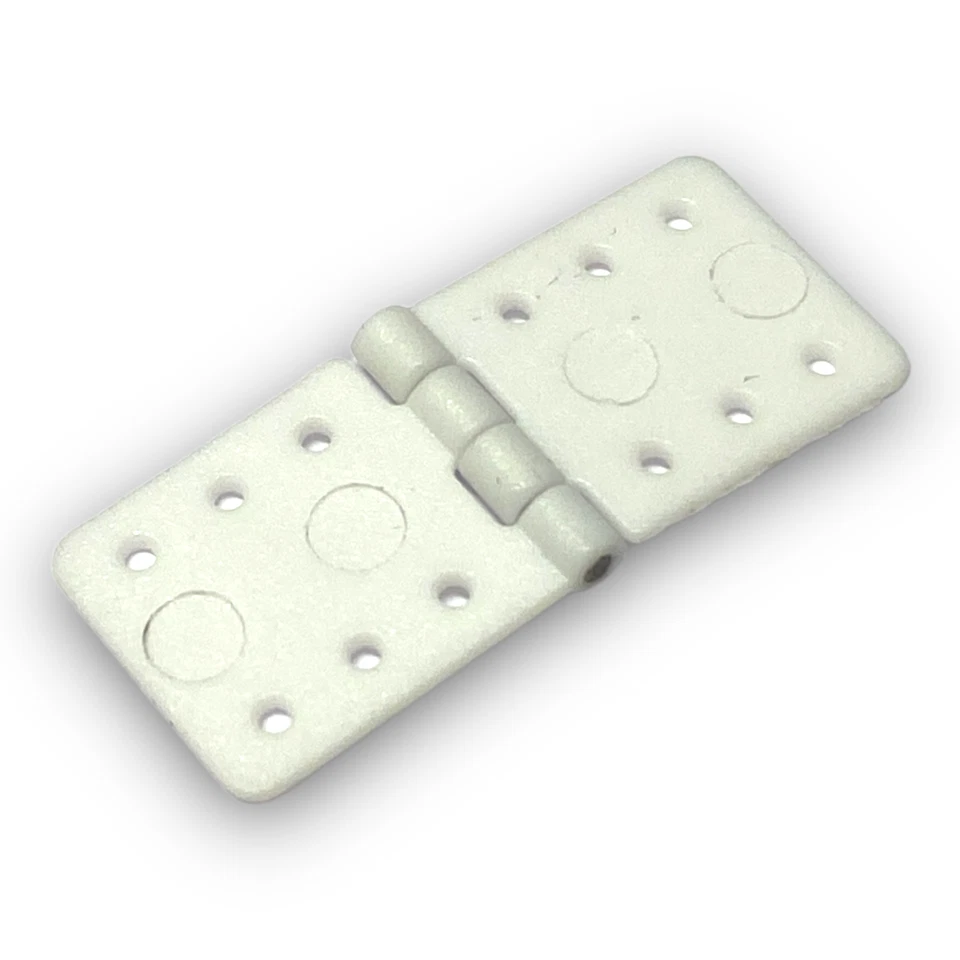 ✅ 20 piezas Bisagra de Nylon 12x24mm RC Avión Avión Alerón Timón Foto 4 de 4