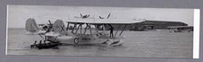 FOTO DE PRENSA ORIGINAL VINTAGE BOTE VOLADOR SAUNDERS ROE SARO LONDRES