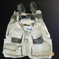 Build A Bear Workshop Fishing Vest, Waders  Fish 07/12 1052642 Vintage